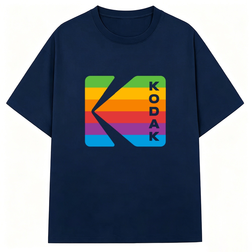 Streetwear Brands Logo - Kodak Rainbow Stripe Vertical Letter K