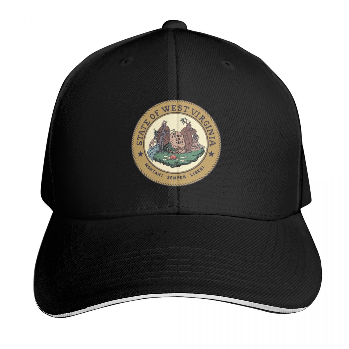 Streetwear Brand Bag - Cryptid State Seal of West Virginia