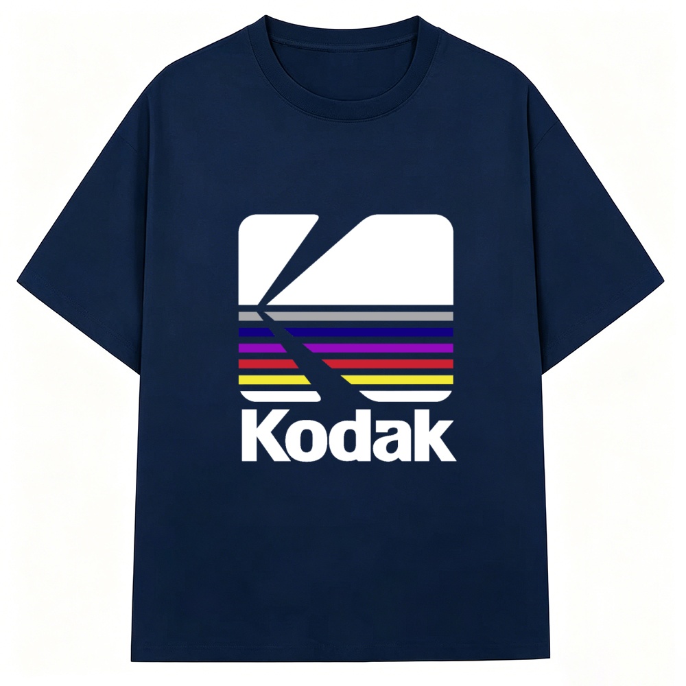 Streetwear Brands Logo - 2026 Kodak Retro Colorful Stripe K