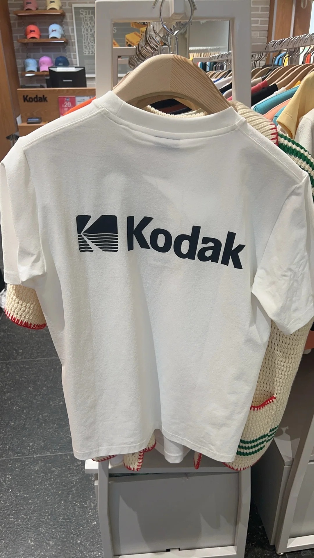 Women Streetwear Brand - Kodak Unisex Oversized T-Shirt Classic Brand