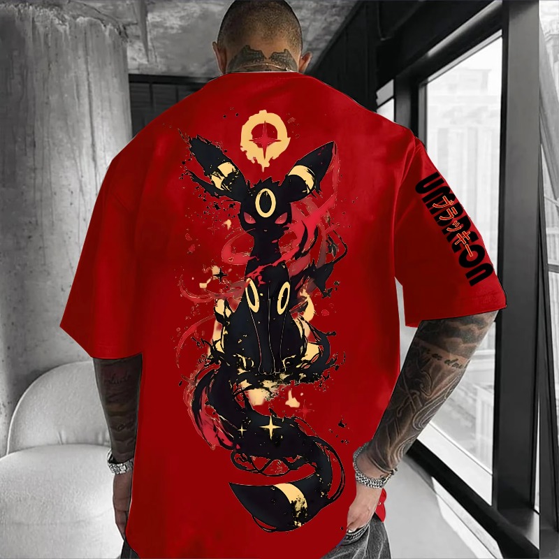 Streetwear Brand Clothing - Pokémon Co-branded Print T-shirt 2025 Summer
