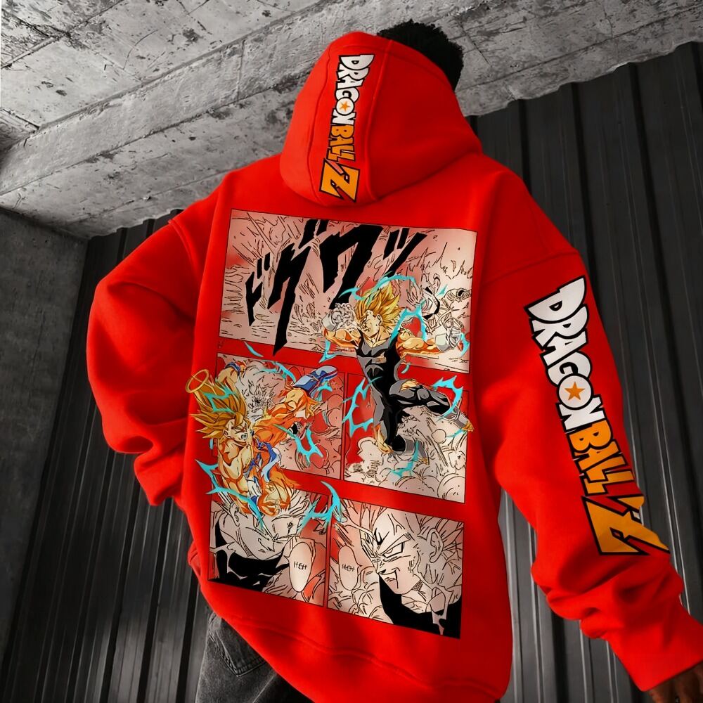 Streetwear Brand - Dragon Ball Comics Co Branded Printed