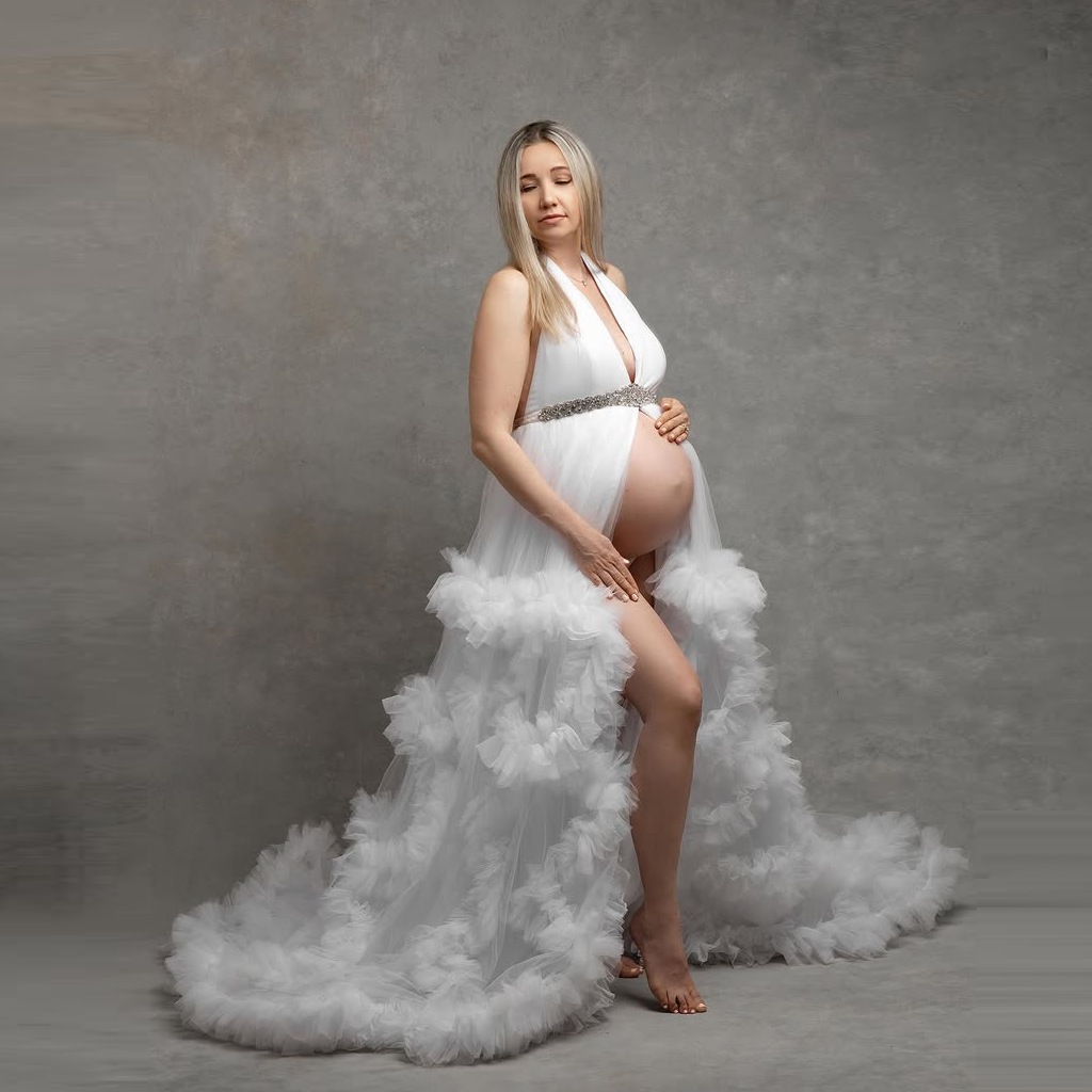 Luxury White Maternity Dresses - Off White Belt 评论和价格