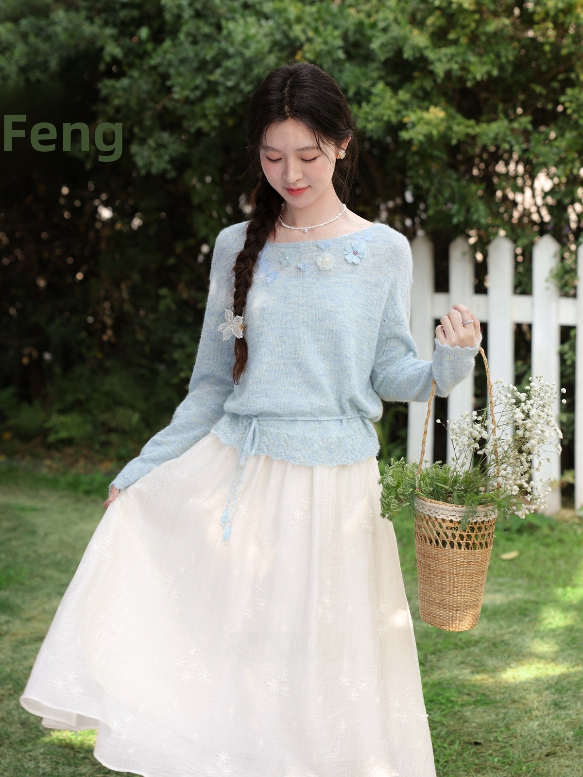 Elegant Off-Shoulder White Ric - Off White Belt 评论和价格
