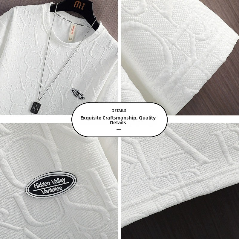 Summer Casual Cotton Short Sle - Streetwear Brand 评论和价格