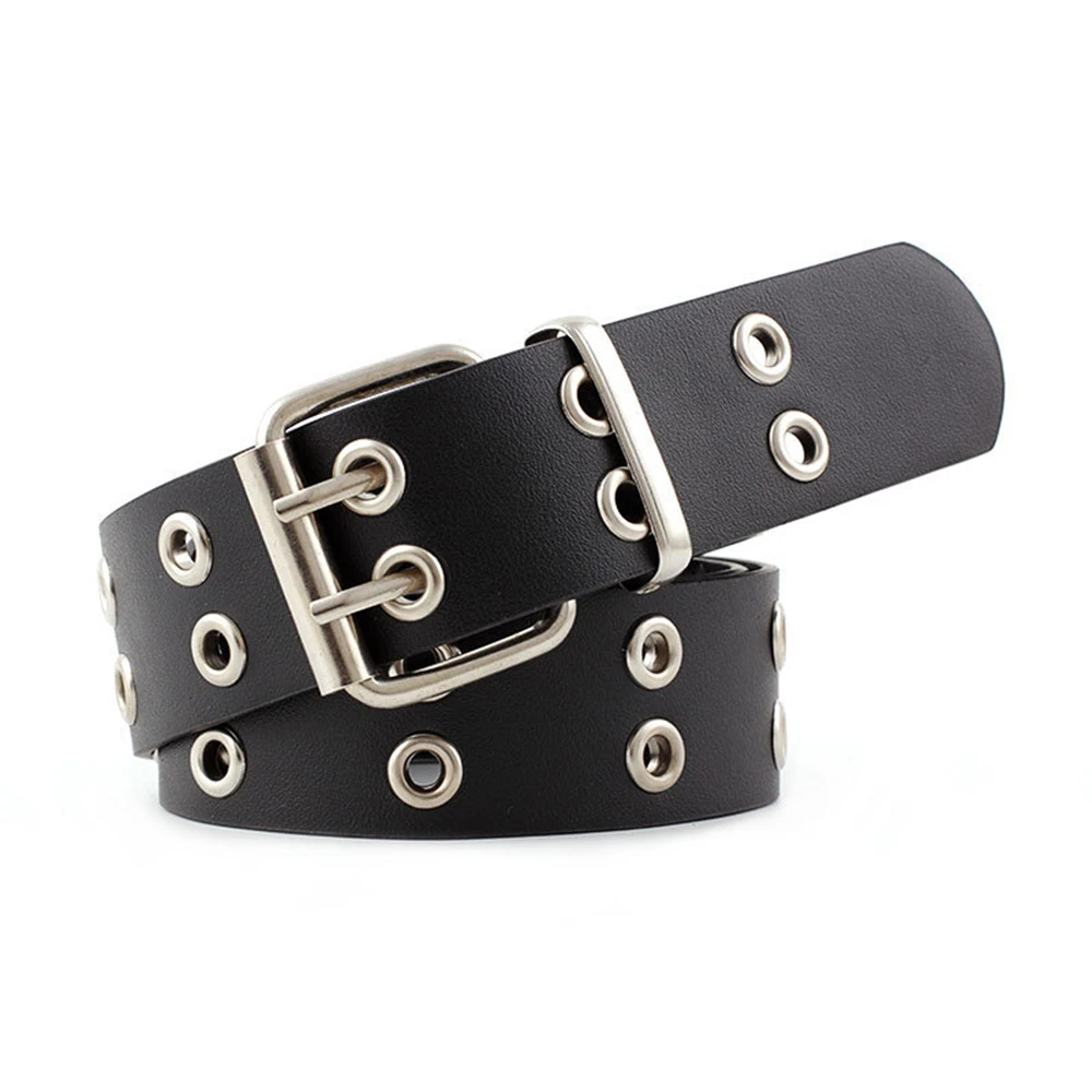 New Design Punk Rock Leather B - Streetwear Brand Belts 评论和价格