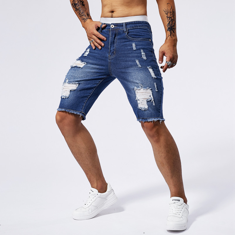 2025 Summer New Men's Ripped D - Streetwear Brand 评论和价格