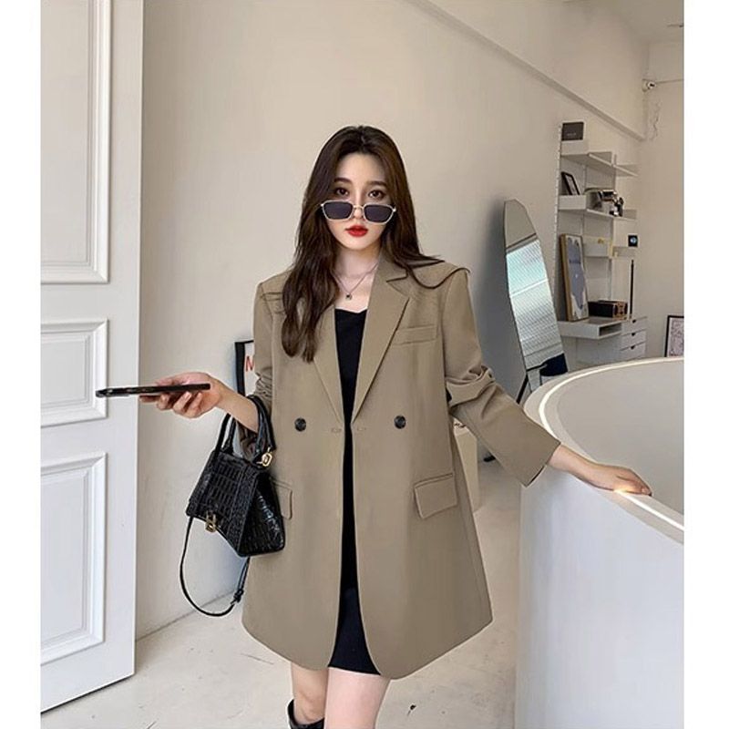 Brand Black Blazer Women Jacke - Women Streetwear Brand 评论和价格
