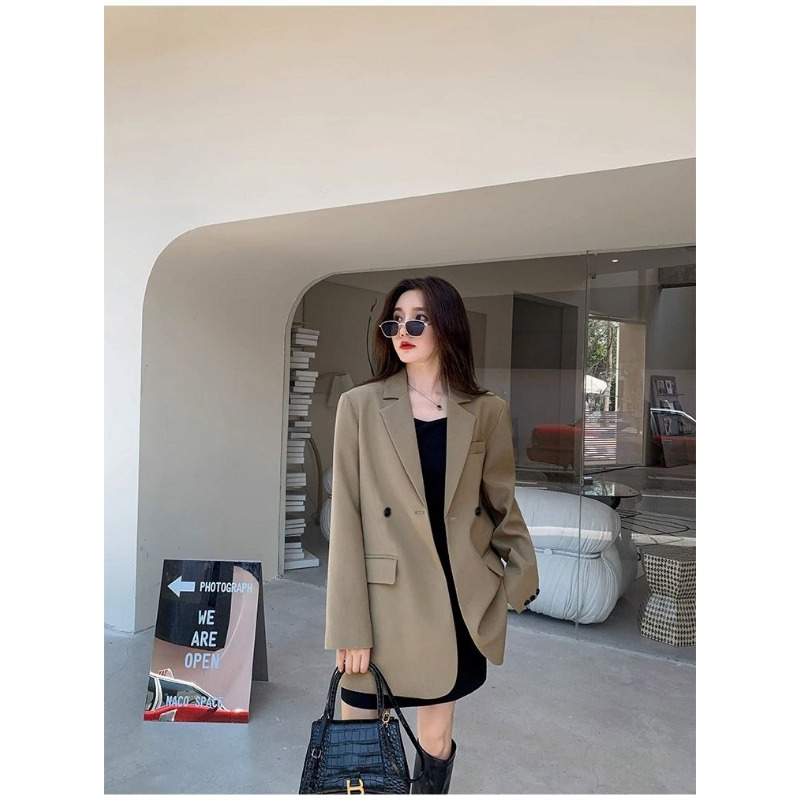 Brand Black Blazer Women Jacke - Women Streetwear Brand 评论和价格