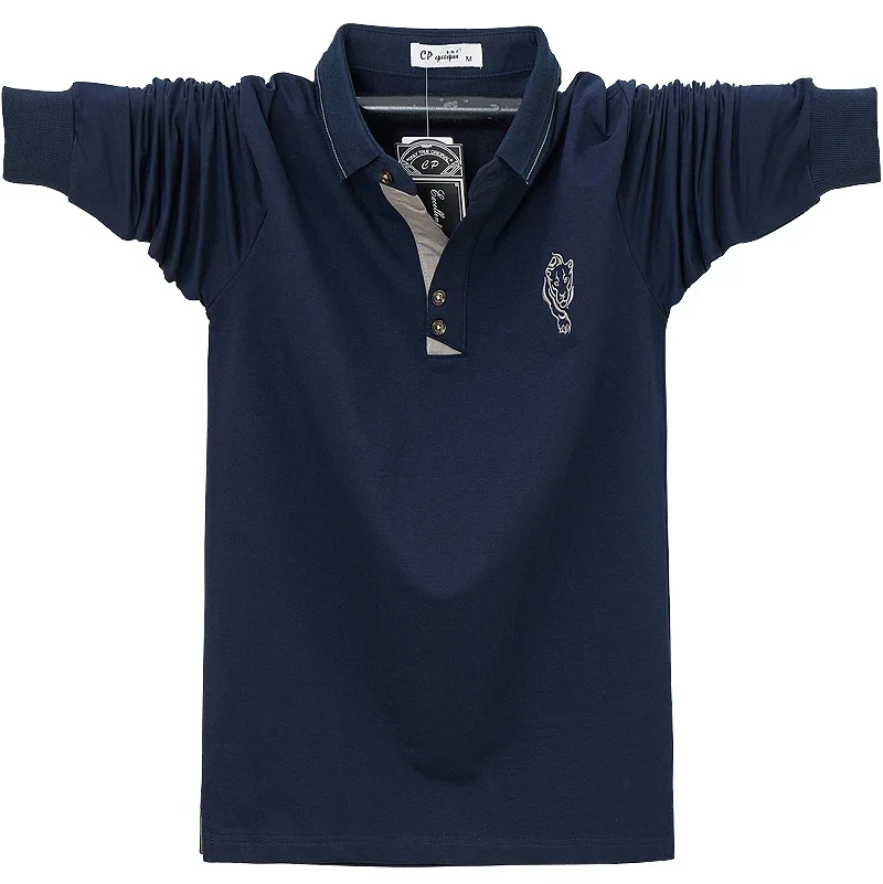 Spring Men Polo Shirts Cotton  - Streetwear Brand Clothing 评论和价格