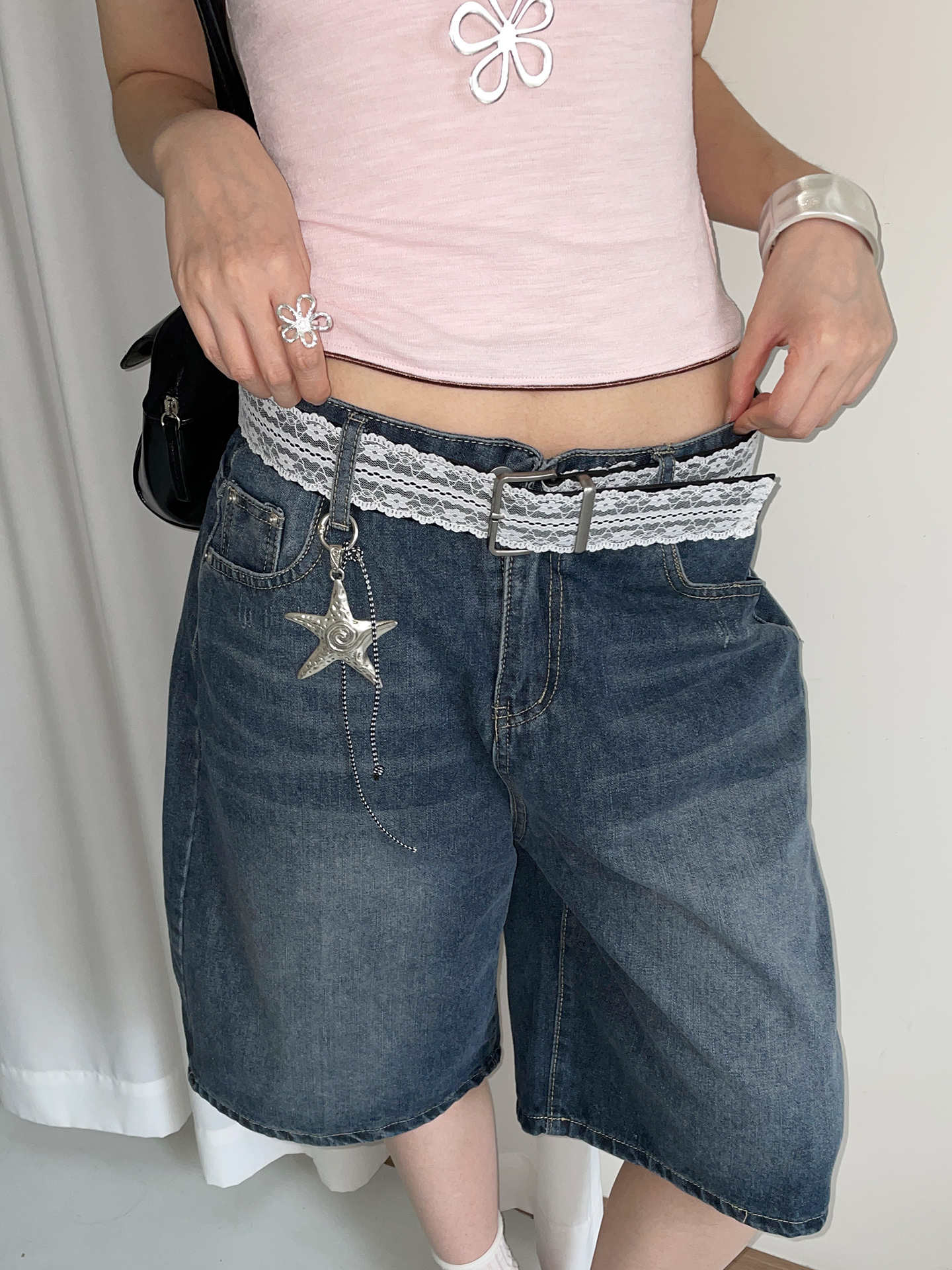 Fashionable Lace Belt With A U - Off White Belt 评论和价格
