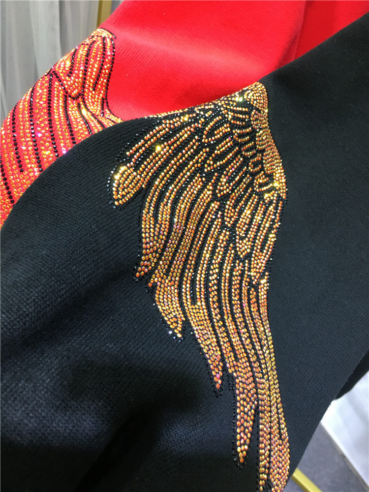 Leopard Rhinestones L-4XL Plus - Streetwear Brand 评论和价格