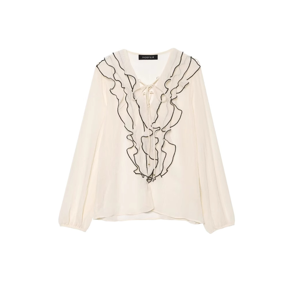Women's Layered Decorative Sem - Off White Belt 评论和价格