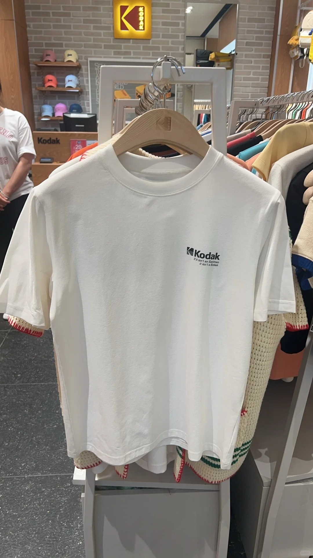 Kodak Unisex Oversized T-Shirt - Women Streetwear Brand 评论和价格
