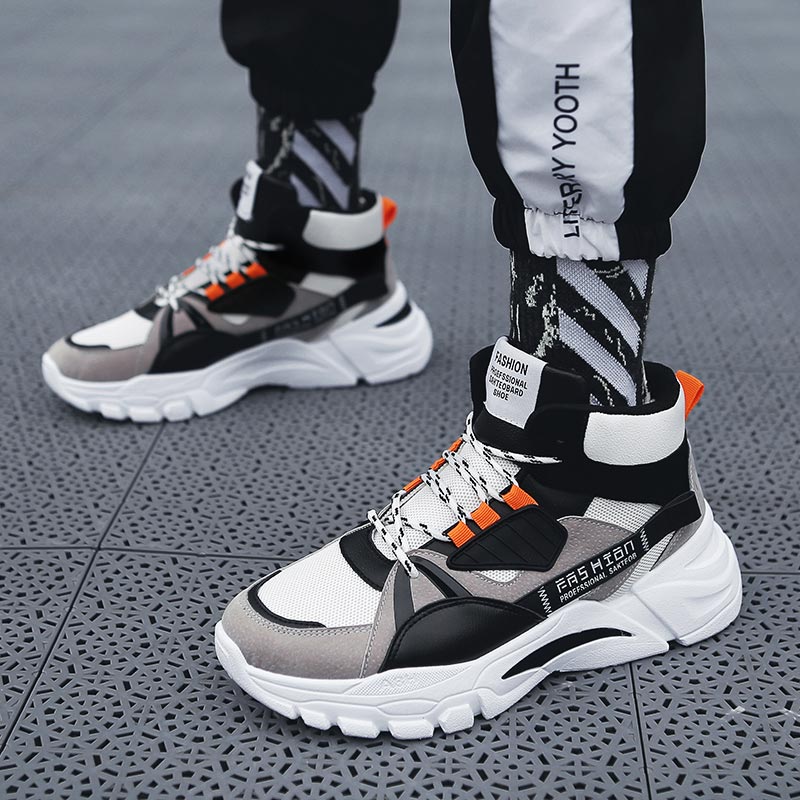 Hightop Summer Men's Sport Sho - Streetwear High End Brand 评论和价格