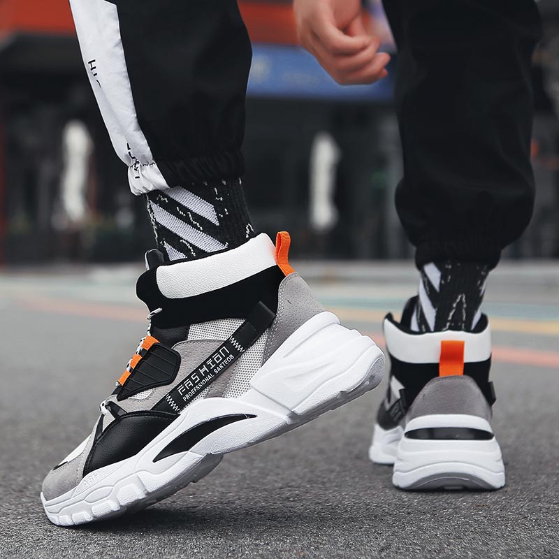 Hightop Summer Men's Sport Sho - Streetwear High End Brand 评论和价格