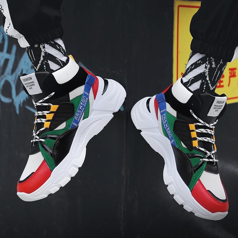 Hightop Summer Men's Sport Sho - Streetwear High End Brand 评论和价格