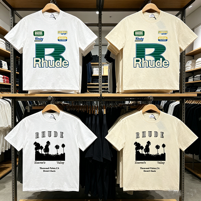 Streetwear Brand Rhude T-shirt - Streetwear Brands Logo 评论和价格