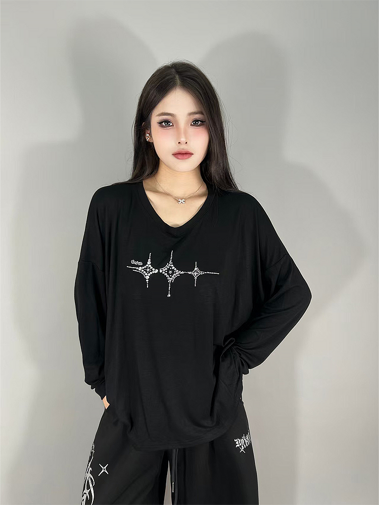 Loose Long Sleeve Jazz Dance S - Streetwear Brands Logo 评论和价格
