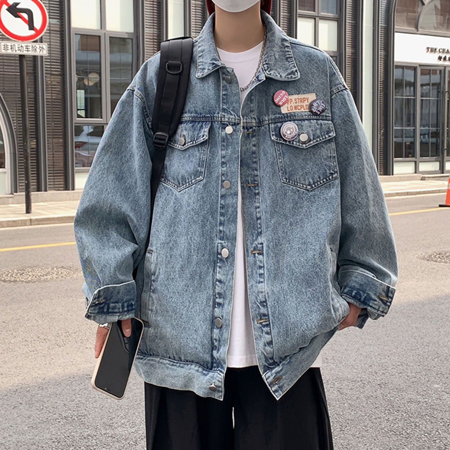 American style cool jacket den - Streetwear High End Brand 评论和价格