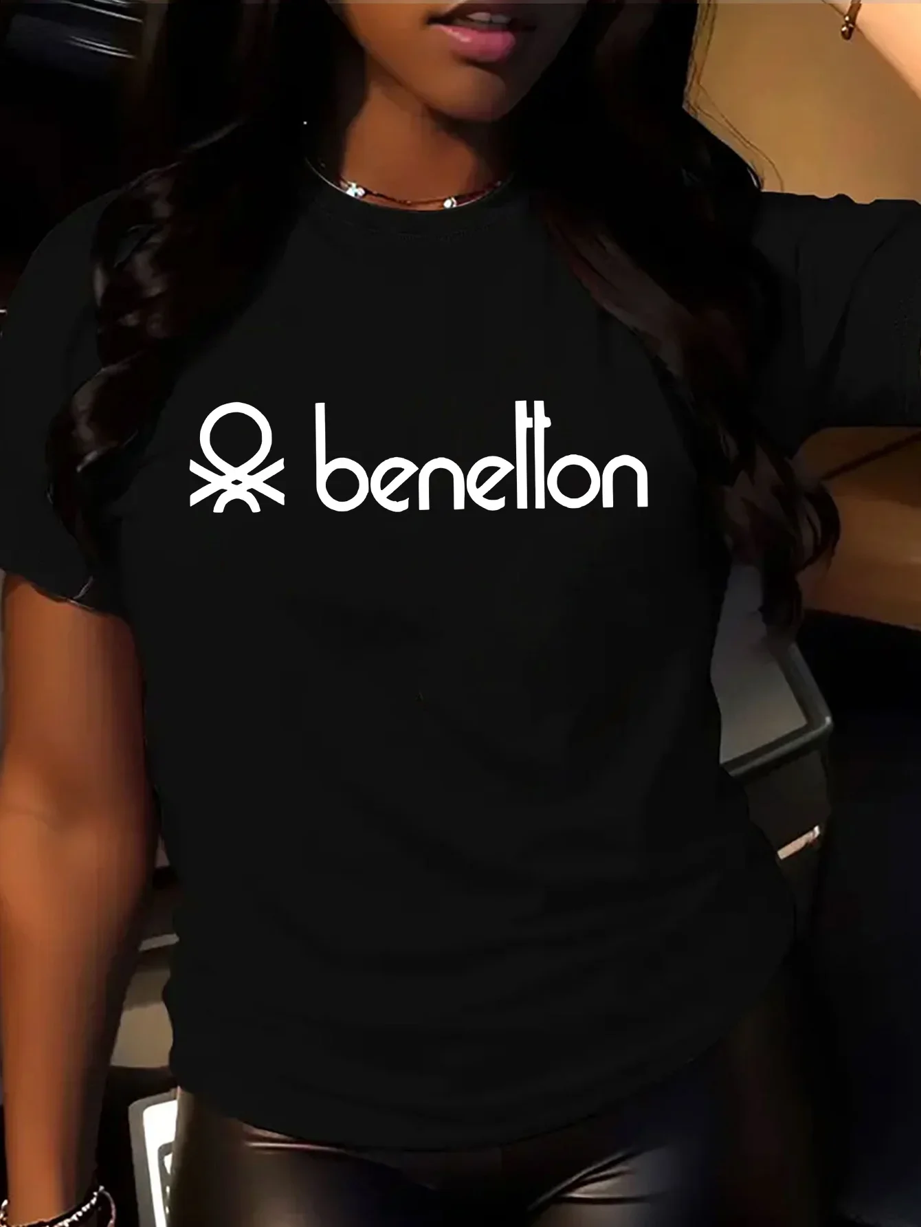 Benelton Graphic Print Women'S - Women Streetwear Brand 评论和价格