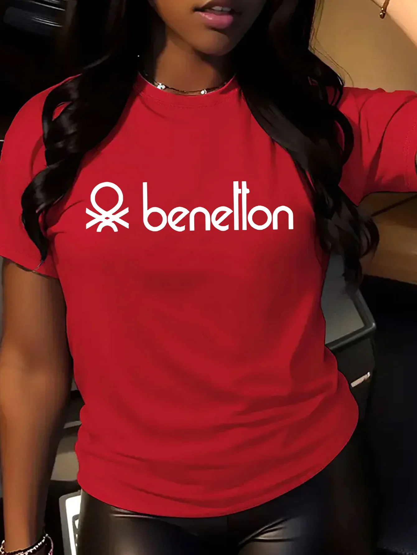 Benelton Graphic Print Women'S - Women Streetwear Brand 评论和价格