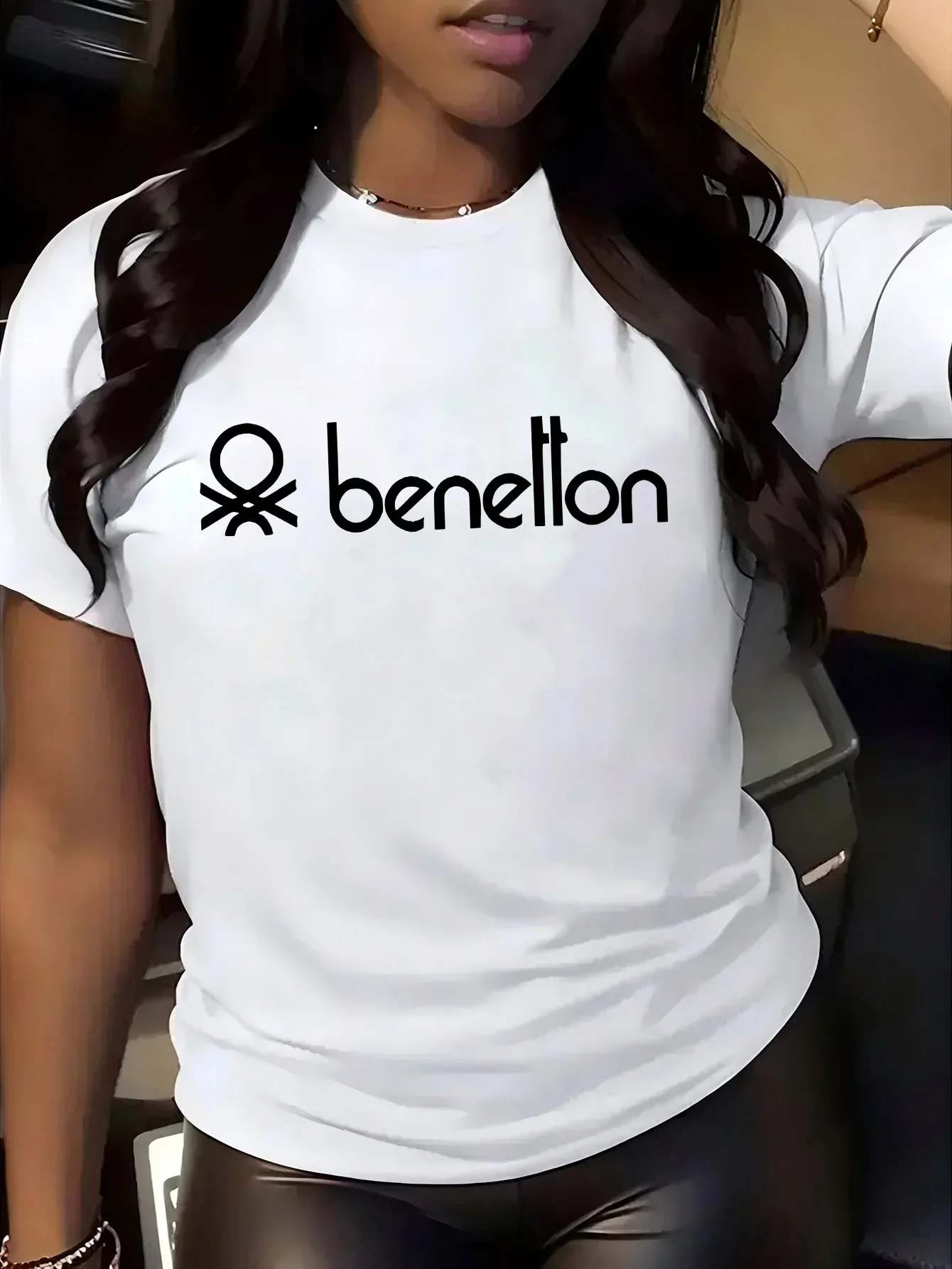 Benelton Graphic Print Women'S - Women Streetwear Brand 评论和价格