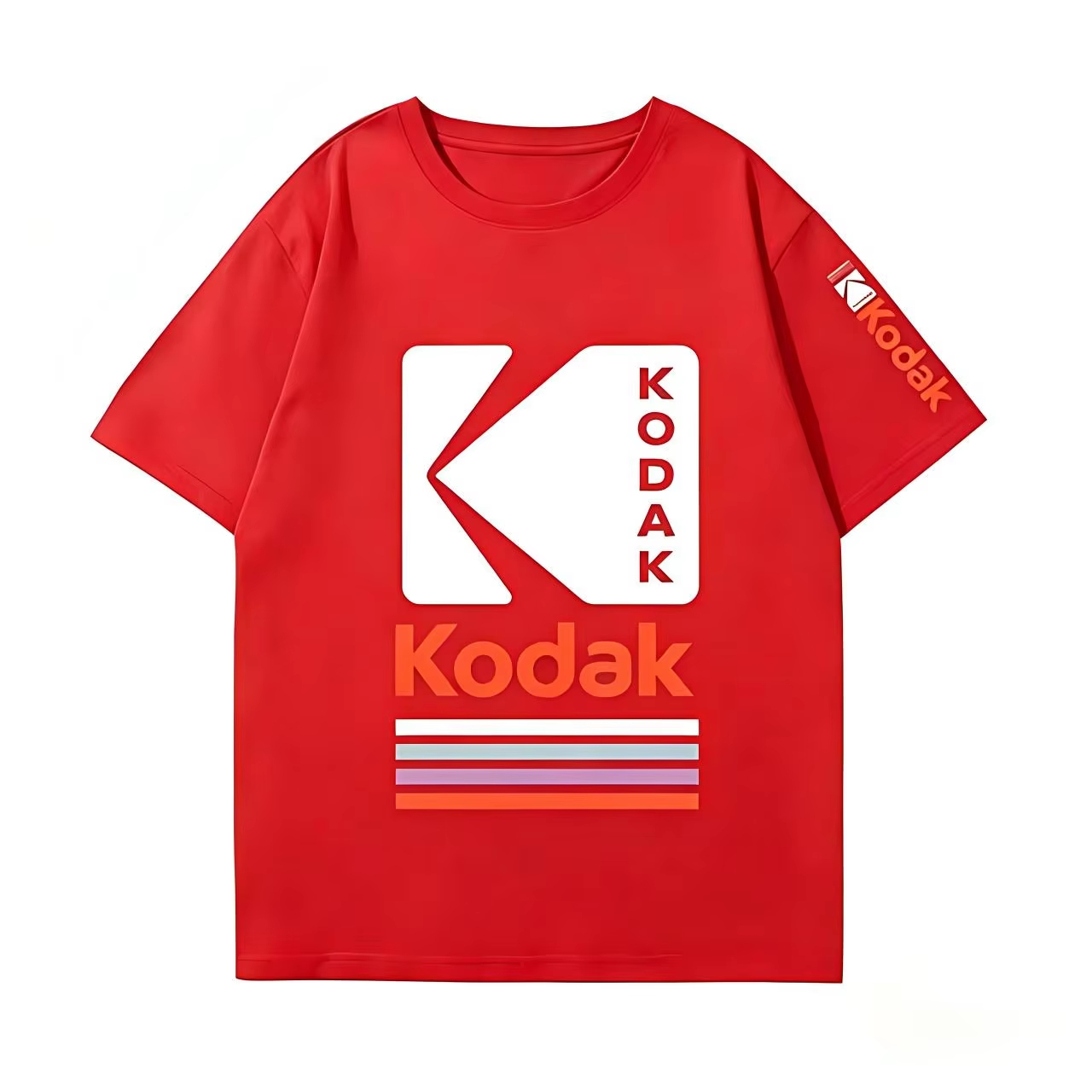 Kodak Retro Logo Graphic T-Shi - Streetwear Brands Logo 评论和价格