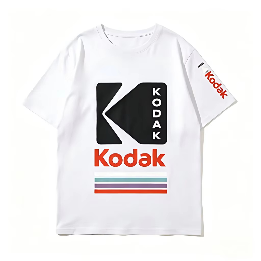 Kodak Retro Logo Graphic T-Shi - Streetwear Brands Logo 评论和价格