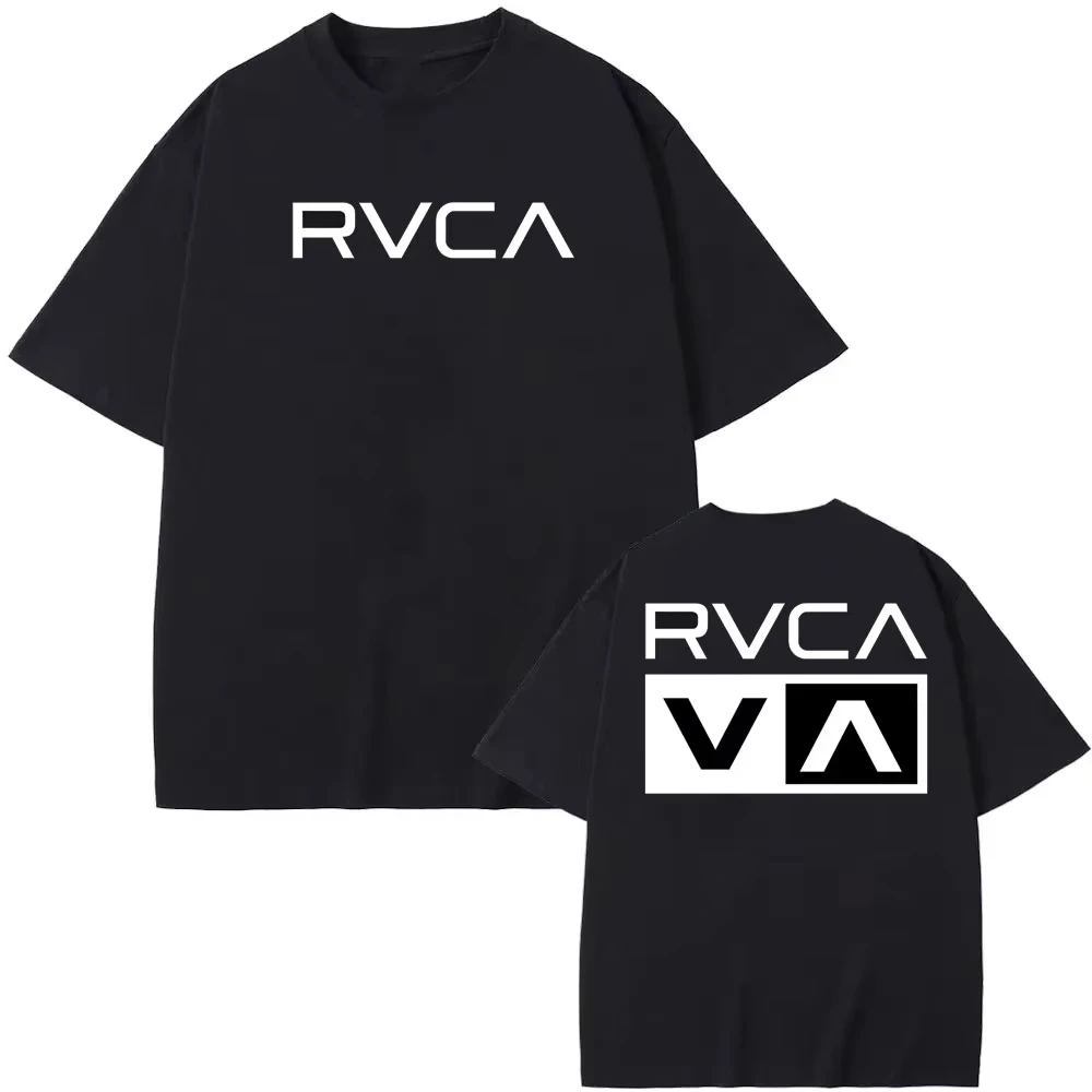 RVCA T Shirt Black Tee Summer  - Women Streetwear Brand 评论和价格