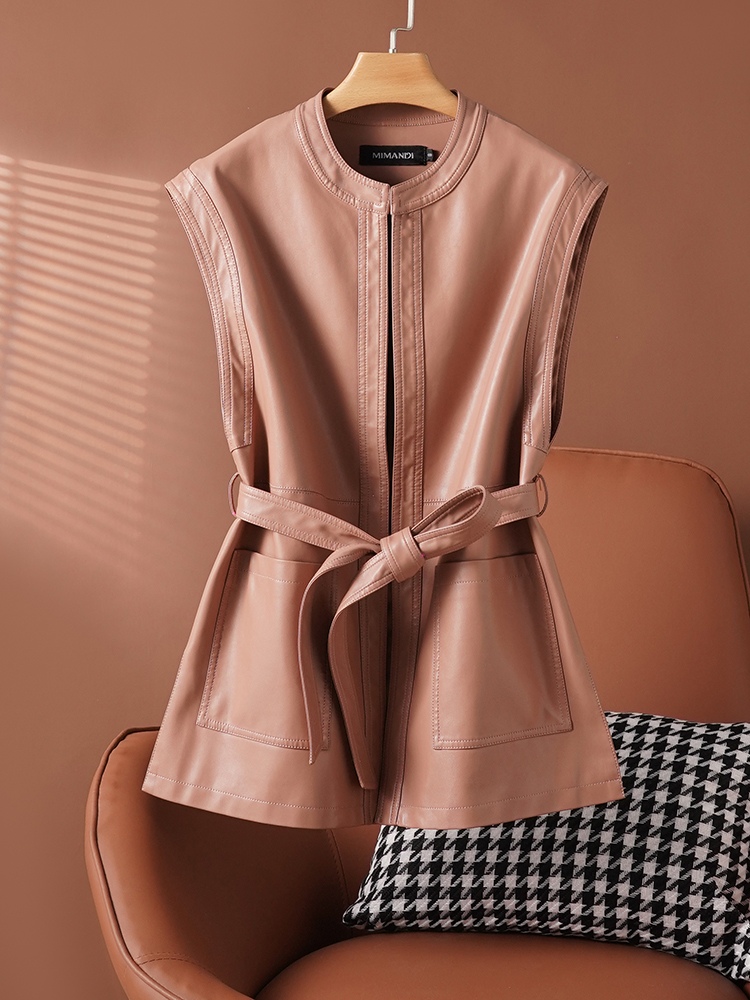 Spring Autumn Black Soft Pu Le - Women Streetwear Brand 评论和价格